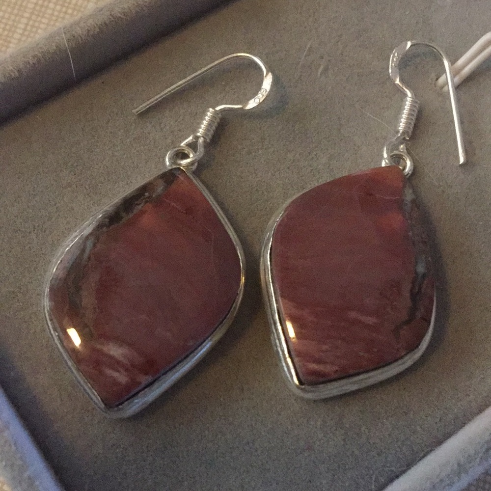So pretty stylish butterfly Jasper Earrings